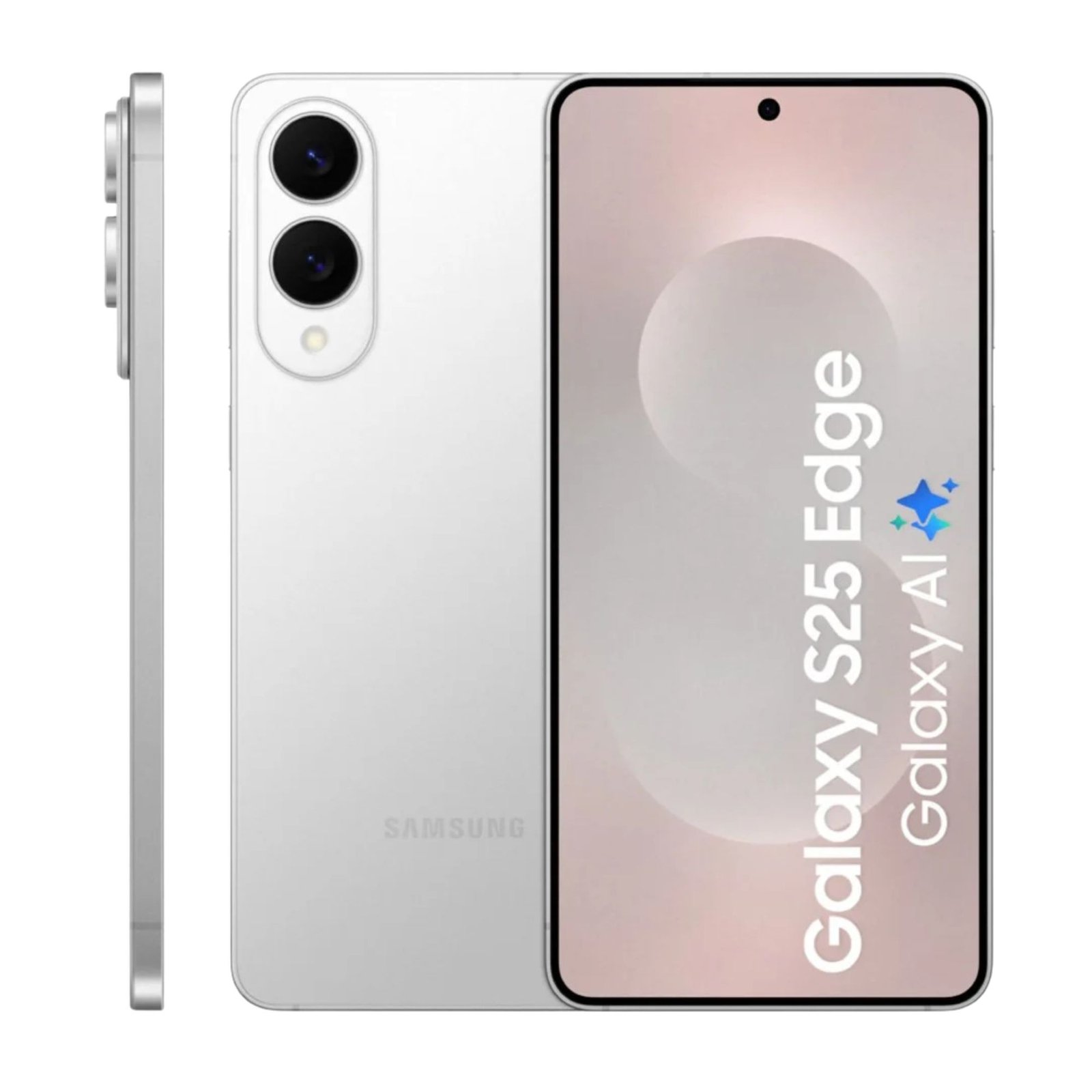 Le Galaxy S25 Edge Argent : un design futuriste pour une technologie qui a une longueur d'avance.