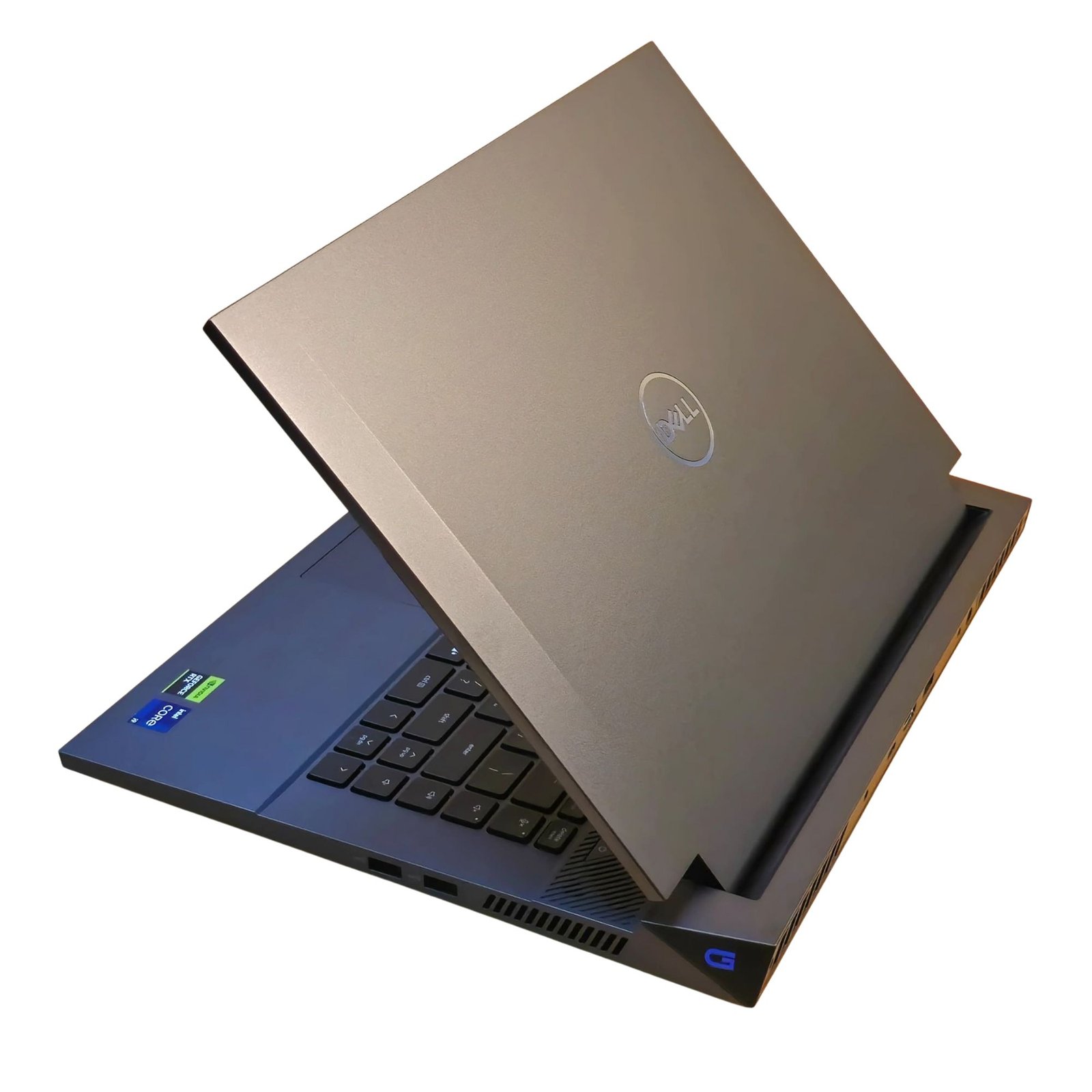 Dell G16 7630, PC portable gaming noir, clavier rétroéclairé RGB, écran QHD+ 16 pouces.