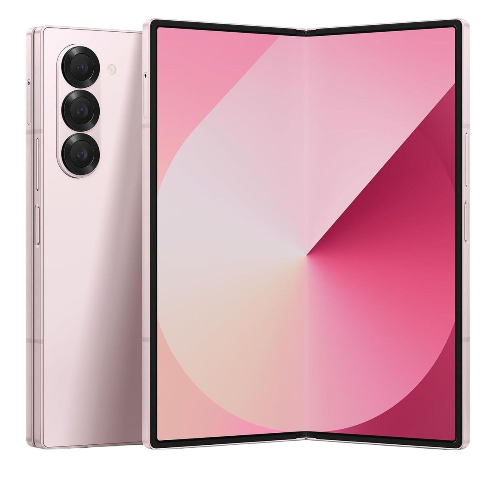 Samsung Galaxy Z Fold 6 Rose Cuivré, smartphone pliable unique et tendance.
